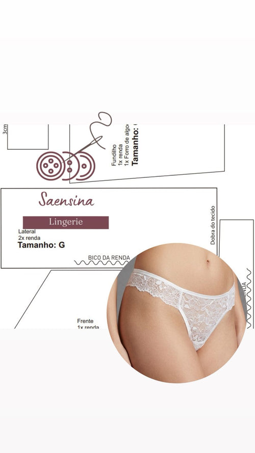 Calcinha Luana P ao GG ref 002