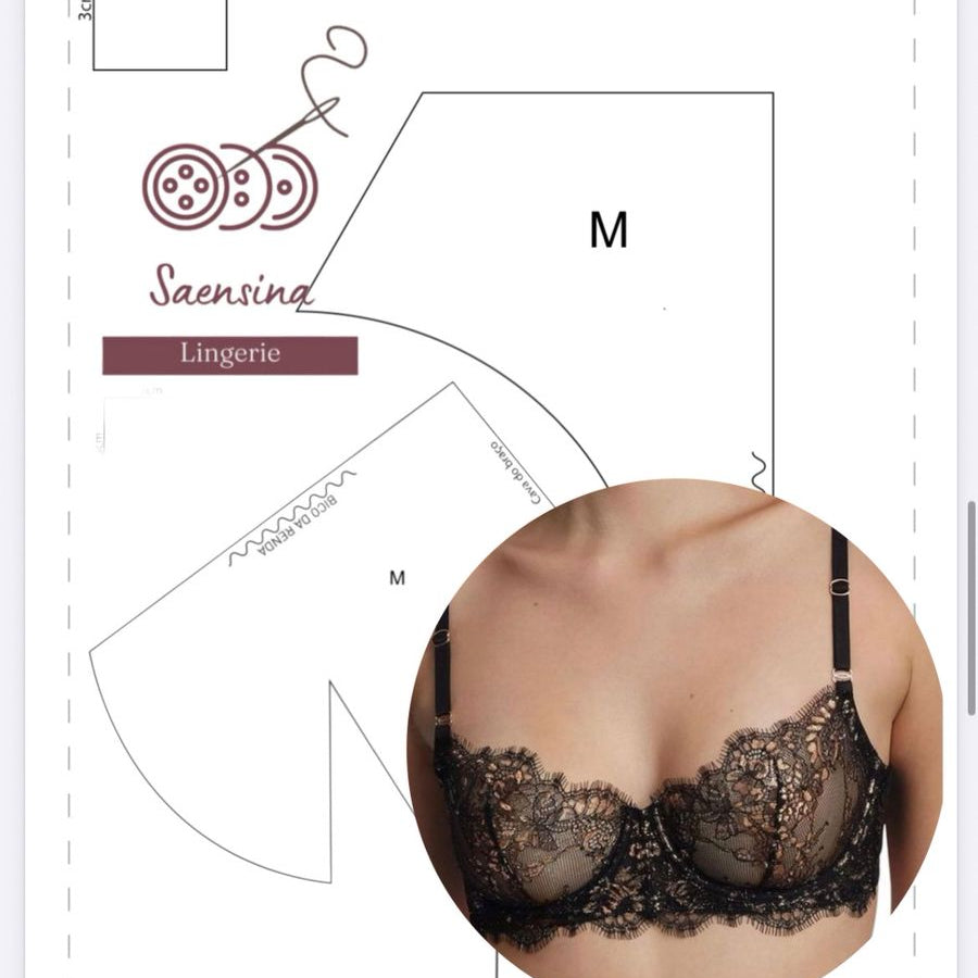 Molde Sutiã Elisa P ao GG ref 003