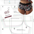 Molde Short Doll Agatha - PP até o GG