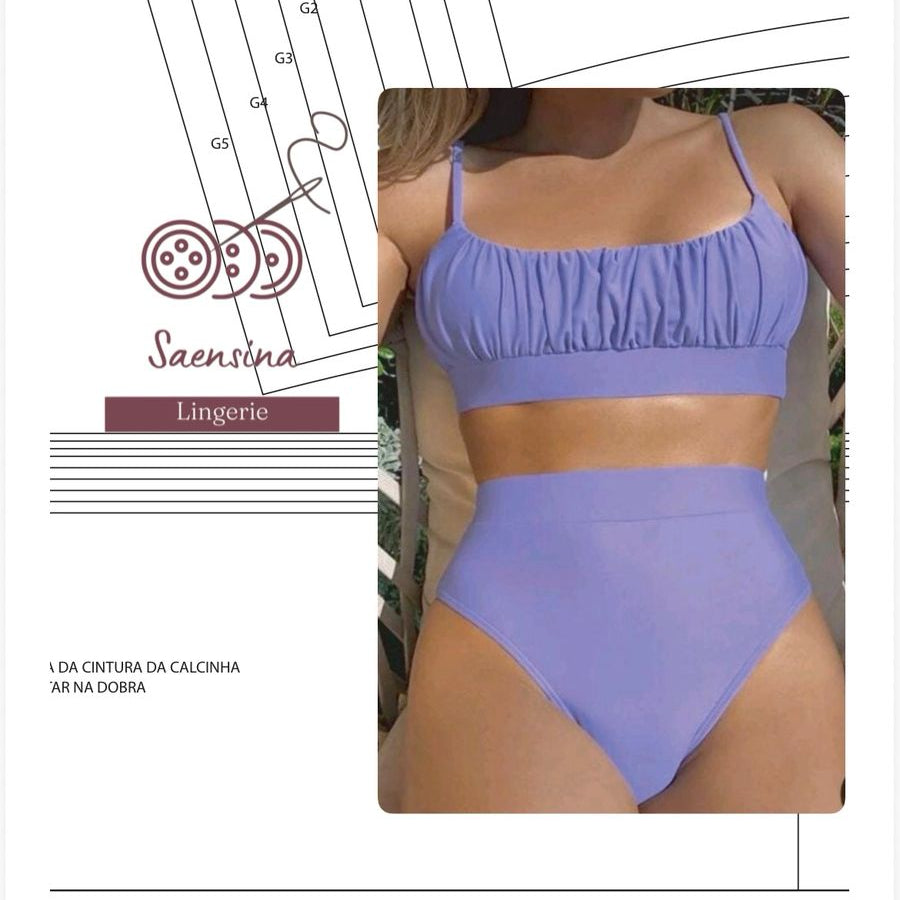 Conjunto Biquini Ester P ao G5